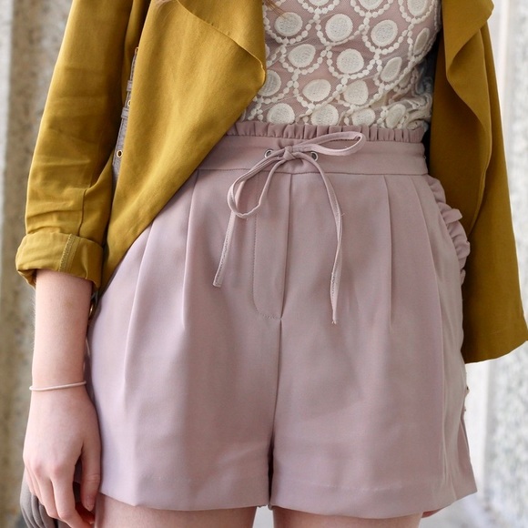 Dex taupe shorts - Picture 1 of 8